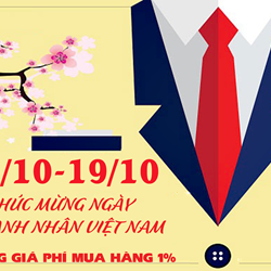 CHƯƠNG TRÌNH TRI ÂN NGÀY DOANH NHÂN VIỆT NAM 13/10